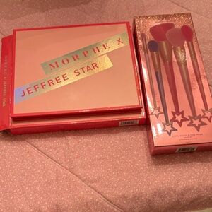 Jeffree Star x Morphe Palette and Tarte Pretty Things and Fairy Wings Brushes